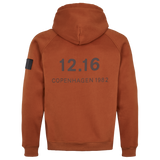 Twelve Sixteen Hoodie Brun Bomuld
