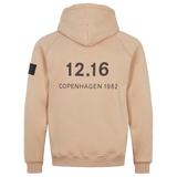 Hoodie  Sand 100% Bomuld