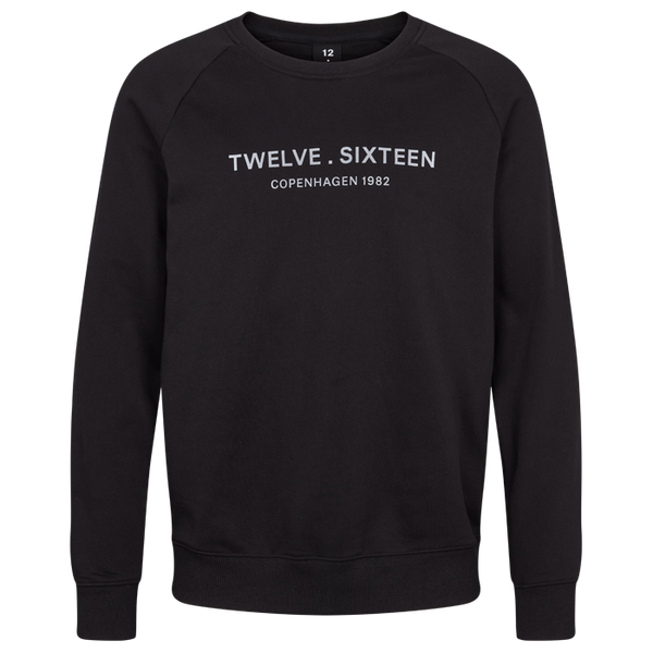 Sweatshirt Schwarz Grau 100% Baumwolle