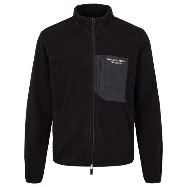 Fleecejacke Schwarz