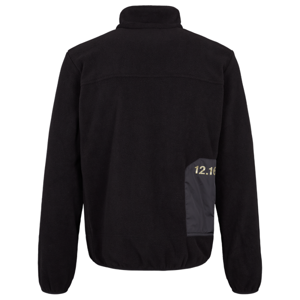 Fleecejacke Schwarz