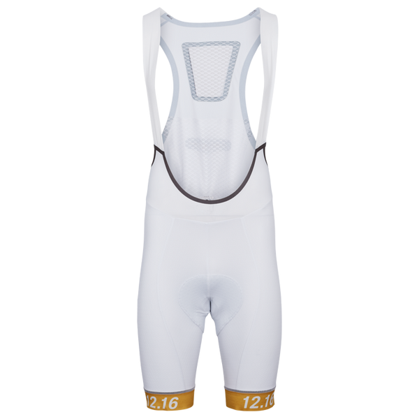 Lätzchen Goffrato Endurance 3D-Pad 234 Weiß/Gold | Mann