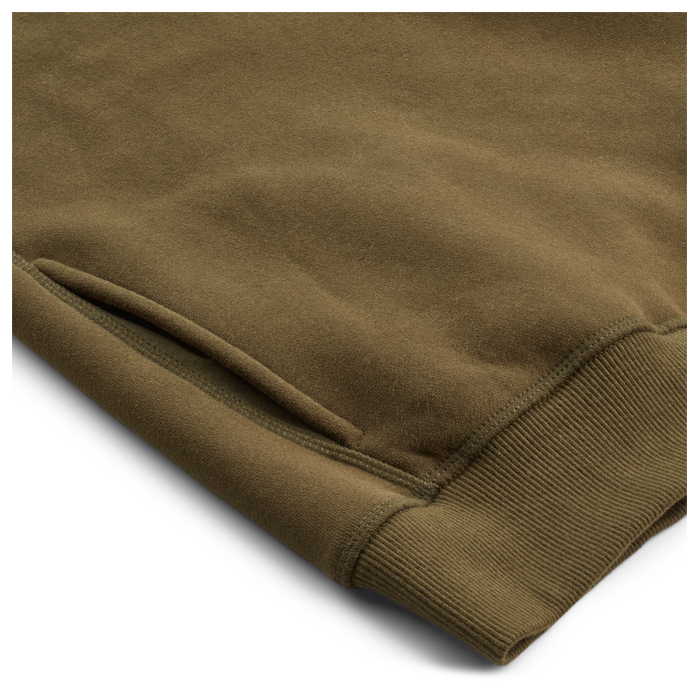 Hoodie Olive 100% Baumwolle