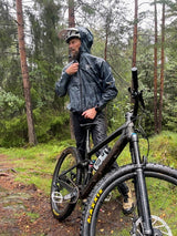 Twelve Sixteen Tech Jakke MTB L-Edition L:Blue 100% recycled og vandtæt