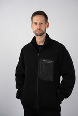 Fleecejacke Schwarz