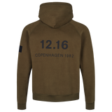Hoodie Olive 100% Baumwolle
