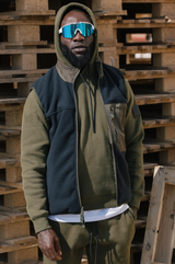 Hoodie Olive 100% Baumwolle