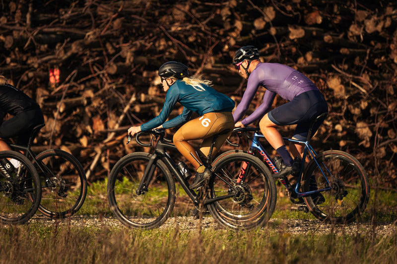 Twelve Sixteen Cykelbukser Lange Sky Pro Brune Kvinder