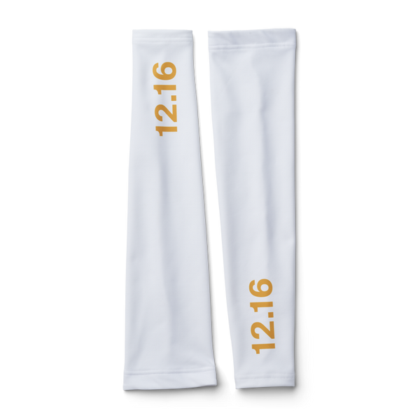 Arm Warmers 149 White/gold
