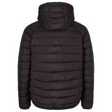 Quilted hoodie Jacket Black