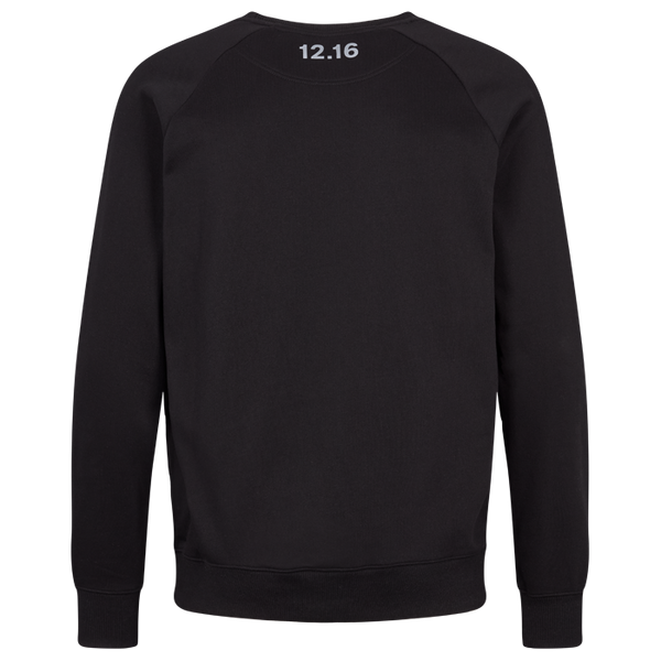 Sweatshirt Schwarz Grau 100% Baumwolle