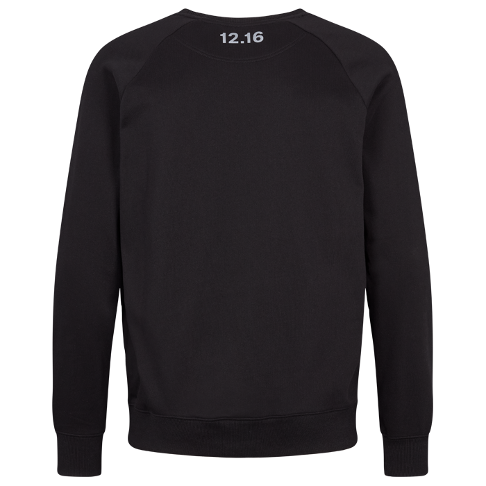 Sweatshirt Schwarz Grau 100% Baumwolle