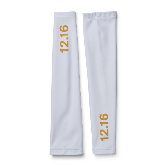 Arm Warmers 149 White/gold
