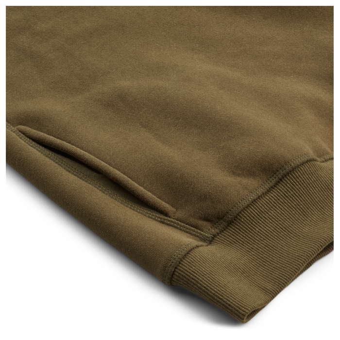 Hoodie Olive 100% cotton